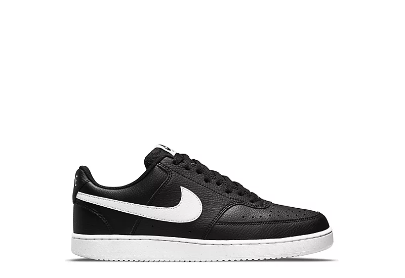 Nike Mens Court Vision Low Sneaker - Black 1 Nike Mens Court Vision Low Sneaker - Black