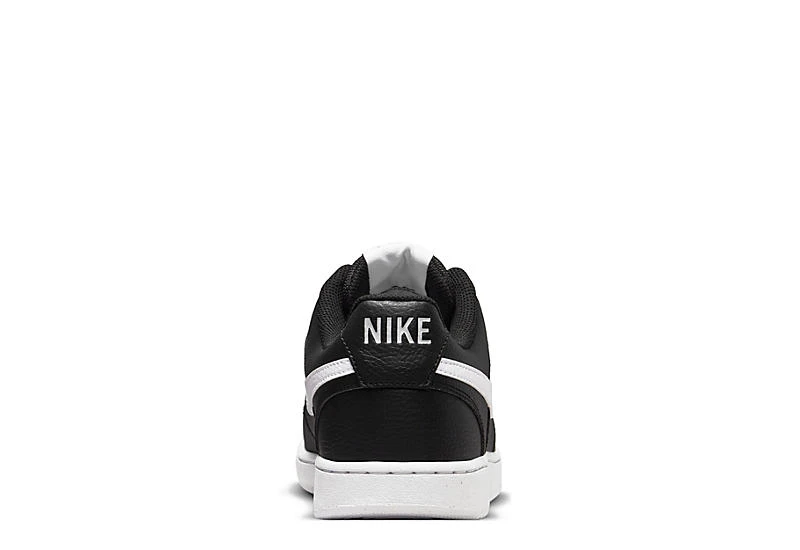 Nike Mens Court Vision Low Sneaker - Black 4 Nike Mens Court Vision Low Sneaker - Black - Image 4