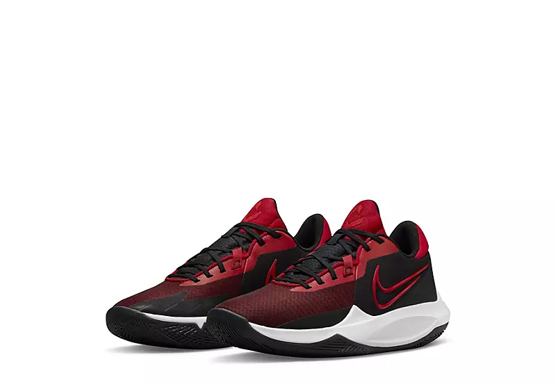 Nike Mens Precision 6 Basketball Shoes - Black 1 Nike Mens Precision 6 Basketball Shoes - Black