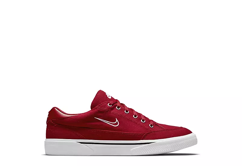 Nike Mens Retro Gts Sneaker - Red 2 Nike Mens Retro Gts Sneaker - Red - Image 2
