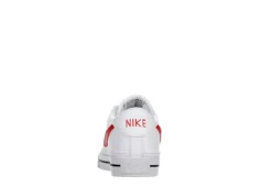 Nike Mens Court Legacy Low Sneakers - White -Boot Shoes store US 01 600805 04