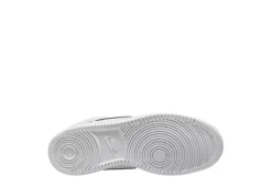 Nike Mens Court Vision Mid Sneaker - White -Boot Shoes store US 01 600814 03