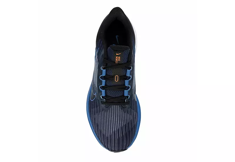 Nike Mens Air Winflo 9 Running Shoe - Navy 6 Nike Mens Air Winflo 9 Running Shoe - Navy - Image 6