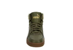 Puma Mens Rebound Rugged Sneaker Boot - Olive -Boot Shoes store US 01 600897 02