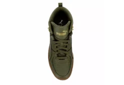 Puma Mens Rebound Rugged Sneaker Boot - Olive -Boot Shoes store US 01 600897 05
