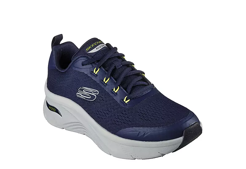 Skechers Mens Arch Fit Dlux Sumner - Navy 1 Skechers Mens Arch Fit Dlux Sumner - Navy
