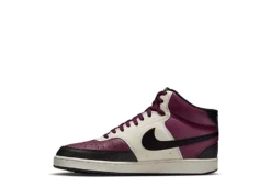 Nike Mens Court Vision Mid Sneaker - Dark Red -Boot Shoes store US 01 601109 02