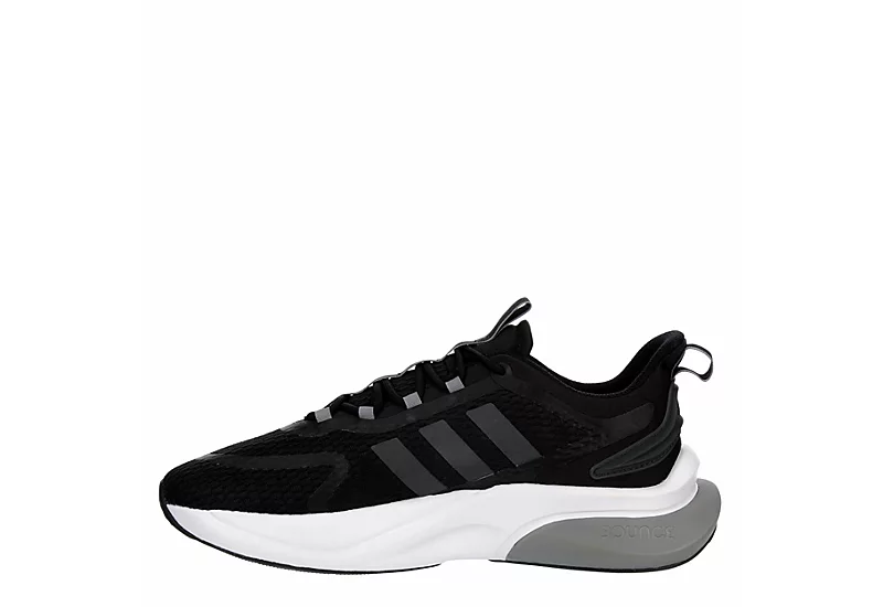 Adidas Mens Alphabounce Sneaker - Black 4 Adidas Mens Alphabounce Sneaker - Black - Image 4