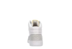 Adidas Mens Hoops 3.0 Mid Sneaker - White -Boot Shoes store US 01 601151 04