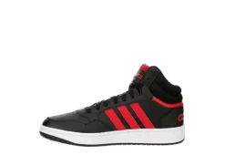 Adidas Mens Hoops 3.0 Mid Sneaker - Black -Boot Shoes store US 01 601163 03