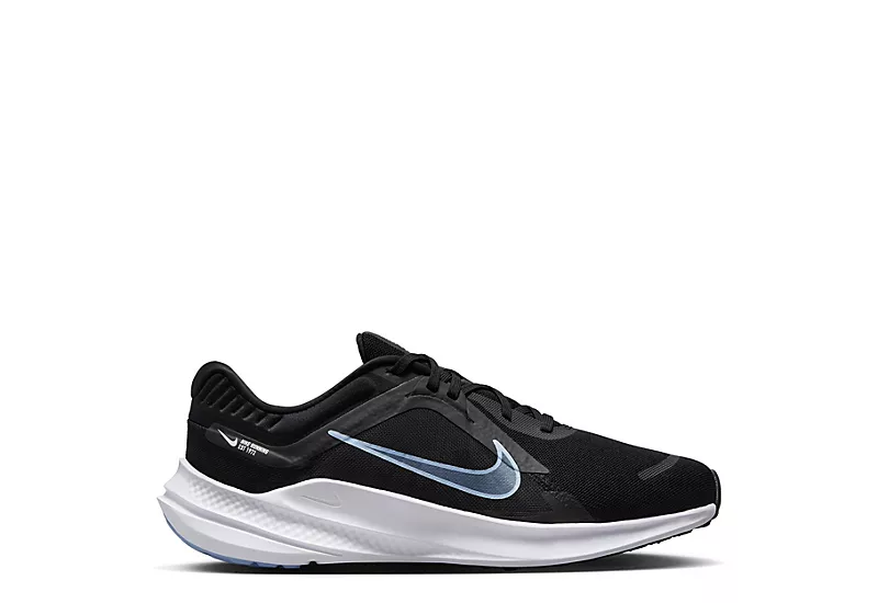 Nike Mens Quest 5 Running Shoe - Black 2 Nike Mens Quest 5 Running Shoe - Black - Image 2