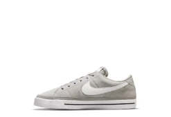 Nike Mens Court Legacy Suede Low Sneaker - Grey -Boot Shoes store US 01 601229 02