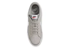 Nike Mens Court Legacy Suede Low Sneaker - Grey -Boot Shoes store US 01 601229 04