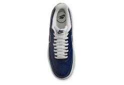 Nike Mens Court Vision Low Sneaker - Navy -Boot Shoes store US 01 601230 04