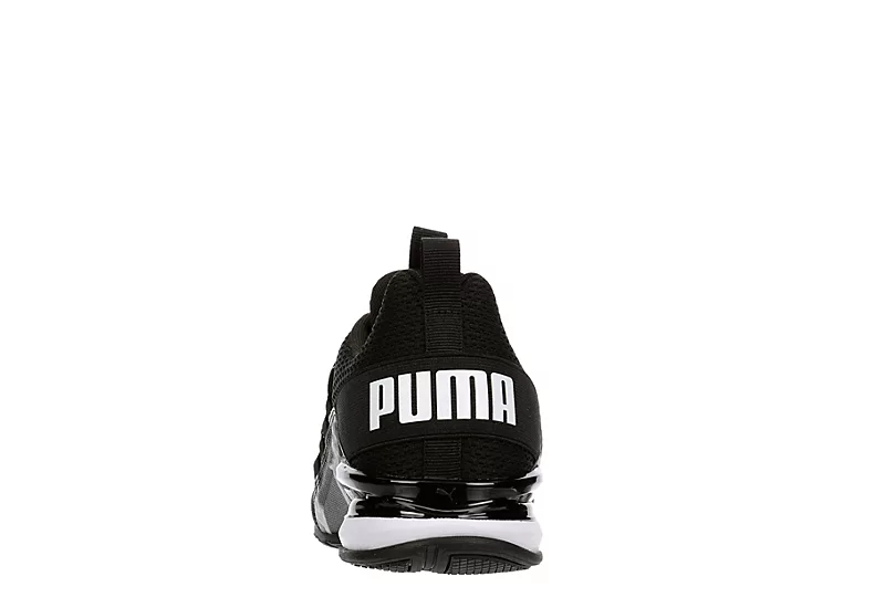 Puma Mens Axelion Sneaker - Black 5 Puma Mens Axelion Sneaker - Black - Image 5