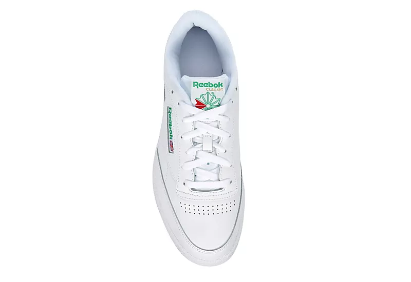 Reebok Mens Classic Club C Sneaker - White 6 Reebok Mens Classic Club C Sneaker - White - Image 6