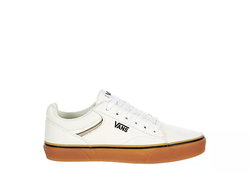 Vans Mens Seldan Sneaker - Off White 2 Vans Mens Seldan Sneaker - Off White - Image 2