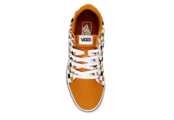 Vans Mens Seldan Sneaker - Mustard -Boot Shoes store US 01 601319 05