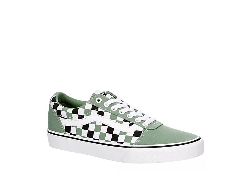Vans Mens Ward Sneaker - Pale Green 1 Vans Mens Ward Sneaker - Pale Green