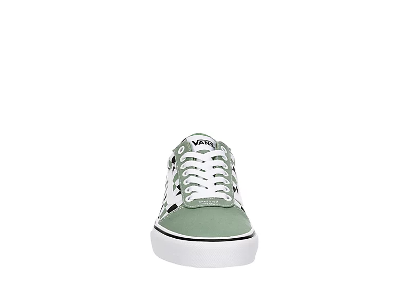 Vans Mens Ward Sneaker - Pale Green 3 Vans Mens Ward Sneaker - Pale Green - Image 3
