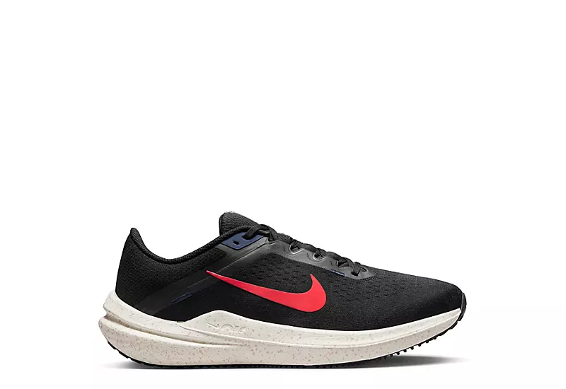 Nike Mens Air Winflo 10 Running Shoe - Black 2 Nike Mens Air Winflo 10 Running Shoe - Black - Image 2