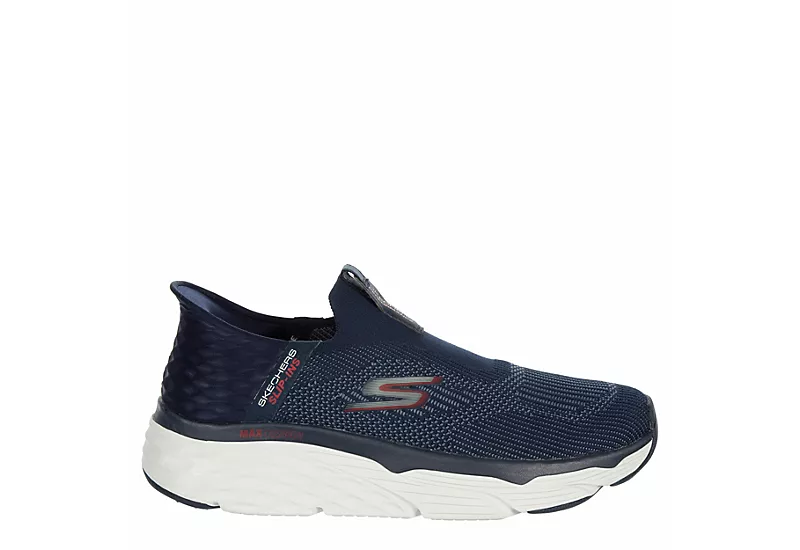 Skechers Mens Slip-ins Max Cushioning Advantageous - Navy 2 Skechers Mens Slip-ins Max Cushioning Advantageous - Navy - Image 2