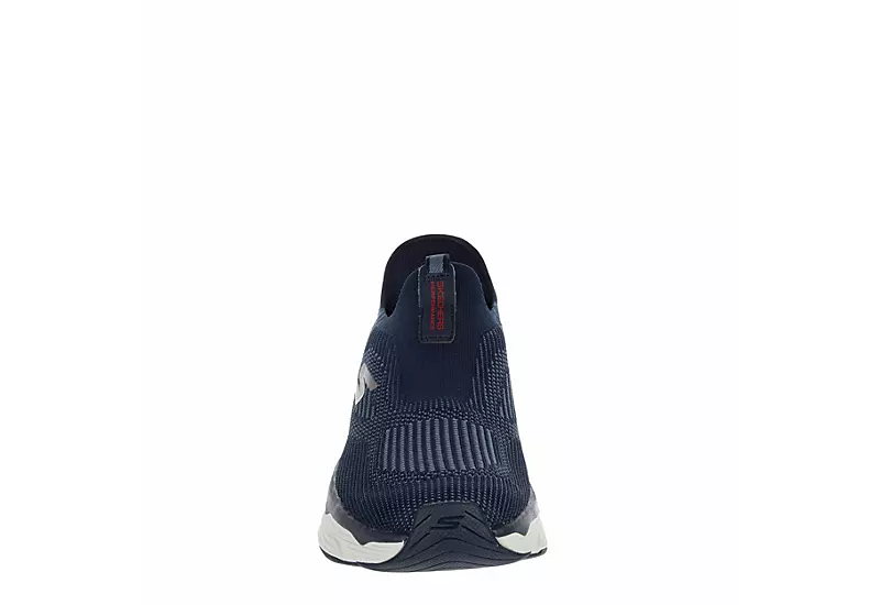Skechers Mens Slip-ins Max Cushioning Advantageous - Navy 3 Skechers Mens Slip-ins Max Cushioning Advantageous - Navy - Image 3