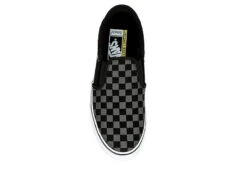 Vans Mens Asher Deluxe Slip On Sneaker - Black -Boot Shoes store US 01 630178 05
