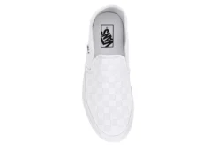 Vans Mens Asher Slip On Sneaker - White -Boot Shoes store US 01 630261 05