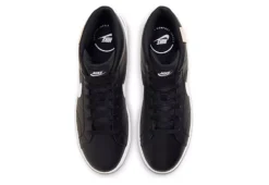 Nike Mens Court Royale 2 Mid Sneaker - Black -Boot Shoes store US 01 631166 04