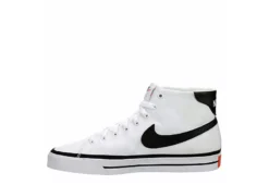 Nike Mens Court Legacy Mid Sneaker - White -Boot Shoes store US 01 631182 03