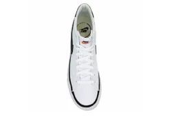 Nike Mens Court Legacy Mid Sneaker - White -Boot Shoes store US 01 631182 05